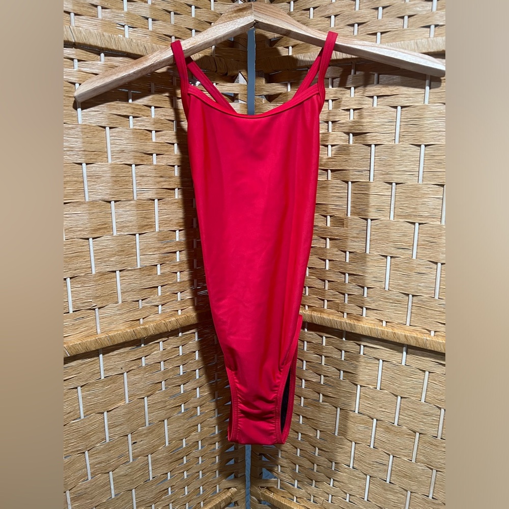 Iswim Thin Strap One Piece Swimsuit youth